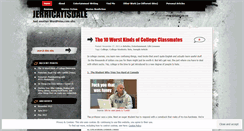 Desktop Screenshot of jerricatisdale.wordpress.com