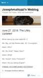 Mobile Screenshot of josephmallozzi.wordpress.com