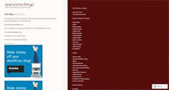 Desktop Screenshot of denversyntax.wordpress.com