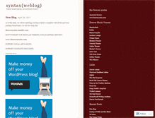 Tablet Screenshot of denversyntax.wordpress.com