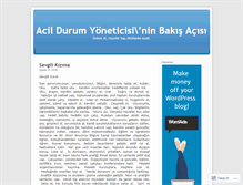 Tablet Screenshot of bilgitekin.wordpress.com