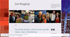 Desktop Screenshot of dmblogging.wordpress.com