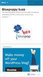 Mobile Screenshot of bluepoppybuzz.wordpress.com