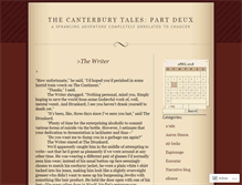 Tablet Screenshot of cantertales.wordpress.com