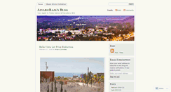 Desktop Screenshot of alvarobaja.wordpress.com