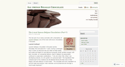 Desktop Screenshot of belgianchocolates.wordpress.com
