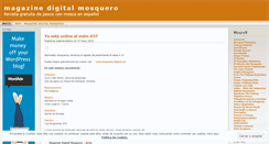 Desktop Screenshot of magazinedigitalmosquero.wordpress.com