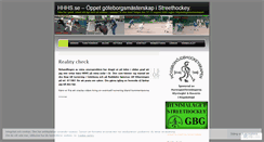 Desktop Screenshot of hhhs.wordpress.com