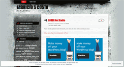 Desktop Screenshot of fabriciojf.wordpress.com