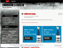 Tablet Screenshot of fabriciojf.wordpress.com