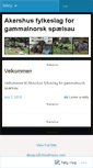 Mobile Screenshot of akershusgns.wordpress.com