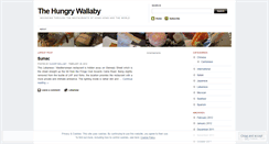 Desktop Screenshot of hungrywallaby.wordpress.com