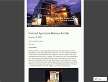 Tablet Screenshot of chiangmaiapartmentforsale.wordpress.com