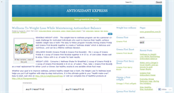 Desktop Screenshot of antioxexpress.wordpress.com