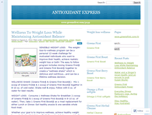 Tablet Screenshot of antioxexpress.wordpress.com