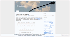 Desktop Screenshot of netcultures.wordpress.com