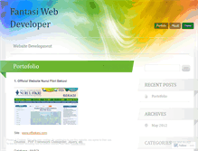 Tablet Screenshot of fantasiweb.wordpress.com