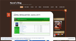 Desktop Screenshot of navelmangelep.wordpress.com