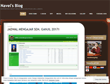 Tablet Screenshot of navelmangelep.wordpress.com