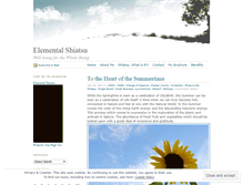 Tablet Screenshot of elementalshiatsu.wordpress.com