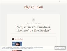 Tablet Screenshot of diegotofoli.wordpress.com