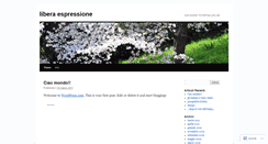 Desktop Screenshot of cielorosso.wordpress.com