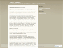 Tablet Screenshot of odoutorresponde.wordpress.com