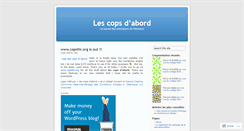 Desktop Screenshot of copsfm.wordpress.com