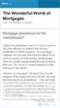 Mobile Screenshot of mortgageplace.wordpress.com