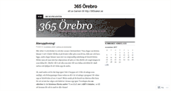 Desktop Screenshot of 365sakerorebro.wordpress.com