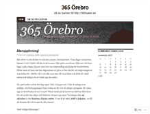 Tablet Screenshot of 365sakerorebro.wordpress.com