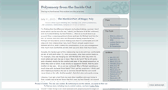 Desktop Screenshot of polyspace.wordpress.com