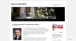 Desktop Screenshot of cibernetica.wordpress.com