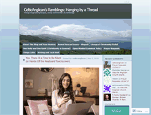 Tablet Screenshot of celticanglican.wordpress.com