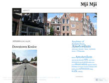 Tablet Screenshot of mjimji.wordpress.com