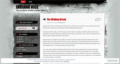 Desktop Screenshot of indianavice.wordpress.com