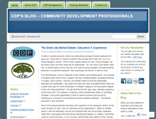Tablet Screenshot of cdpsblog.wordpress.com
