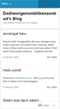 Mobile Screenshot of dadiwongenomblikenasobud.wordpress.com