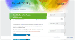 Desktop Screenshot of fotoedit24.wordpress.com