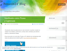 Tablet Screenshot of fotoedit24.wordpress.com