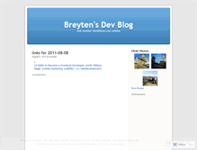 Tablet Screenshot of breyten.wordpress.com