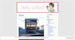 Desktop Screenshot of litelysalted.wordpress.com