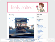 Tablet Screenshot of litelysalted.wordpress.com