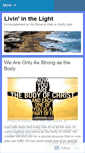 Mobile Screenshot of livininthelightdotnet.wordpress.com