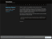 Tablet Screenshot of lumangtagalog.wordpress.com