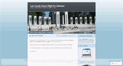 Desktop Screenshot of leecountyhonorflight.wordpress.com