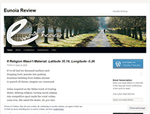 Tablet Screenshot of eunoiareview.wordpress.com