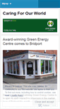 Mobile Screenshot of greenenergycentres.wordpress.com