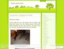 Tablet Screenshot of pixieswelt.wordpress.com