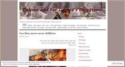 Desktop Screenshot of dulcinaandgnome.wordpress.com